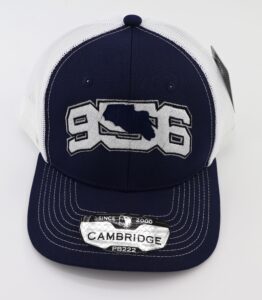 956 Navy Embroidered Cap