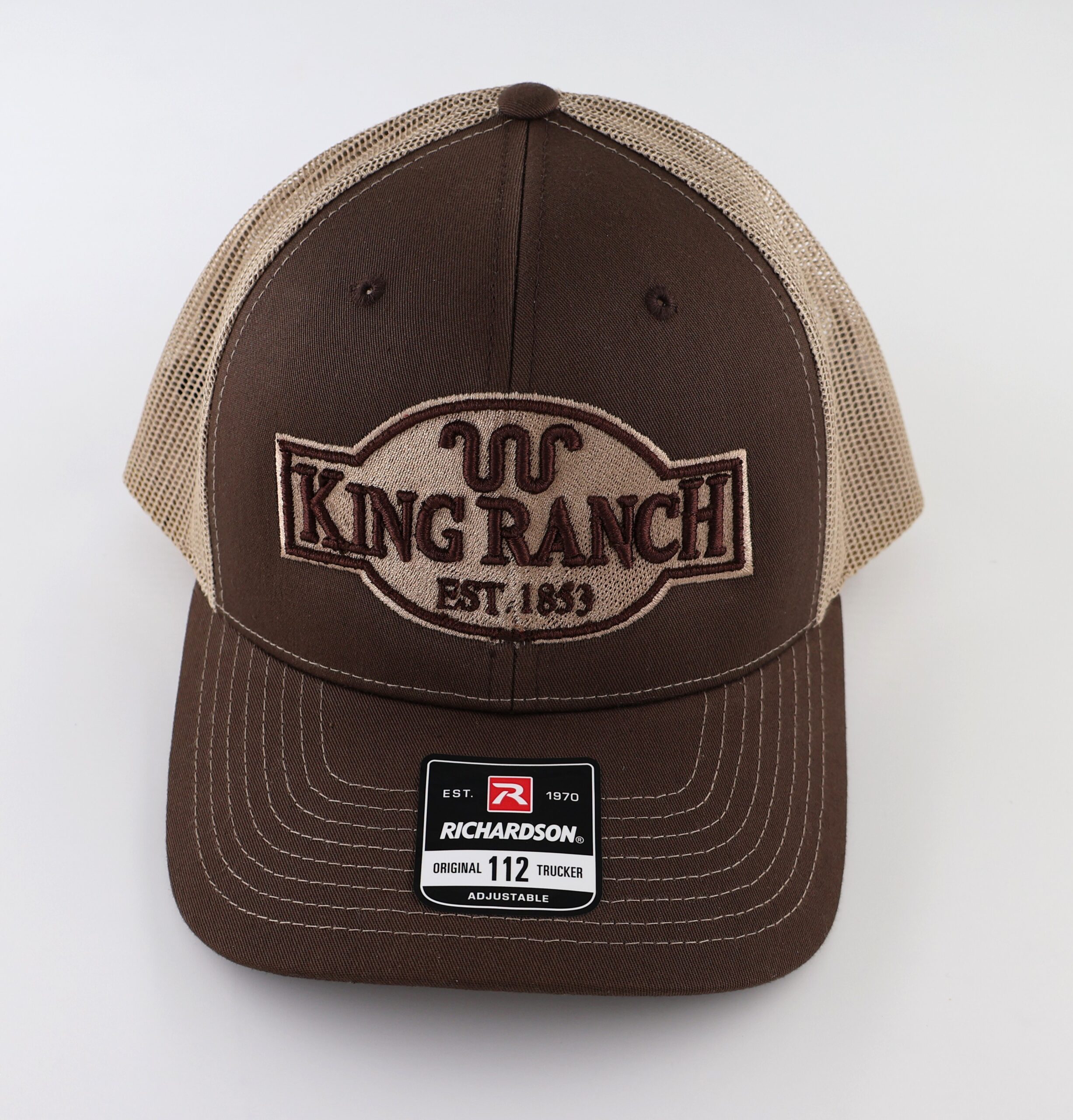 kingranch embroidered 3d puff cap