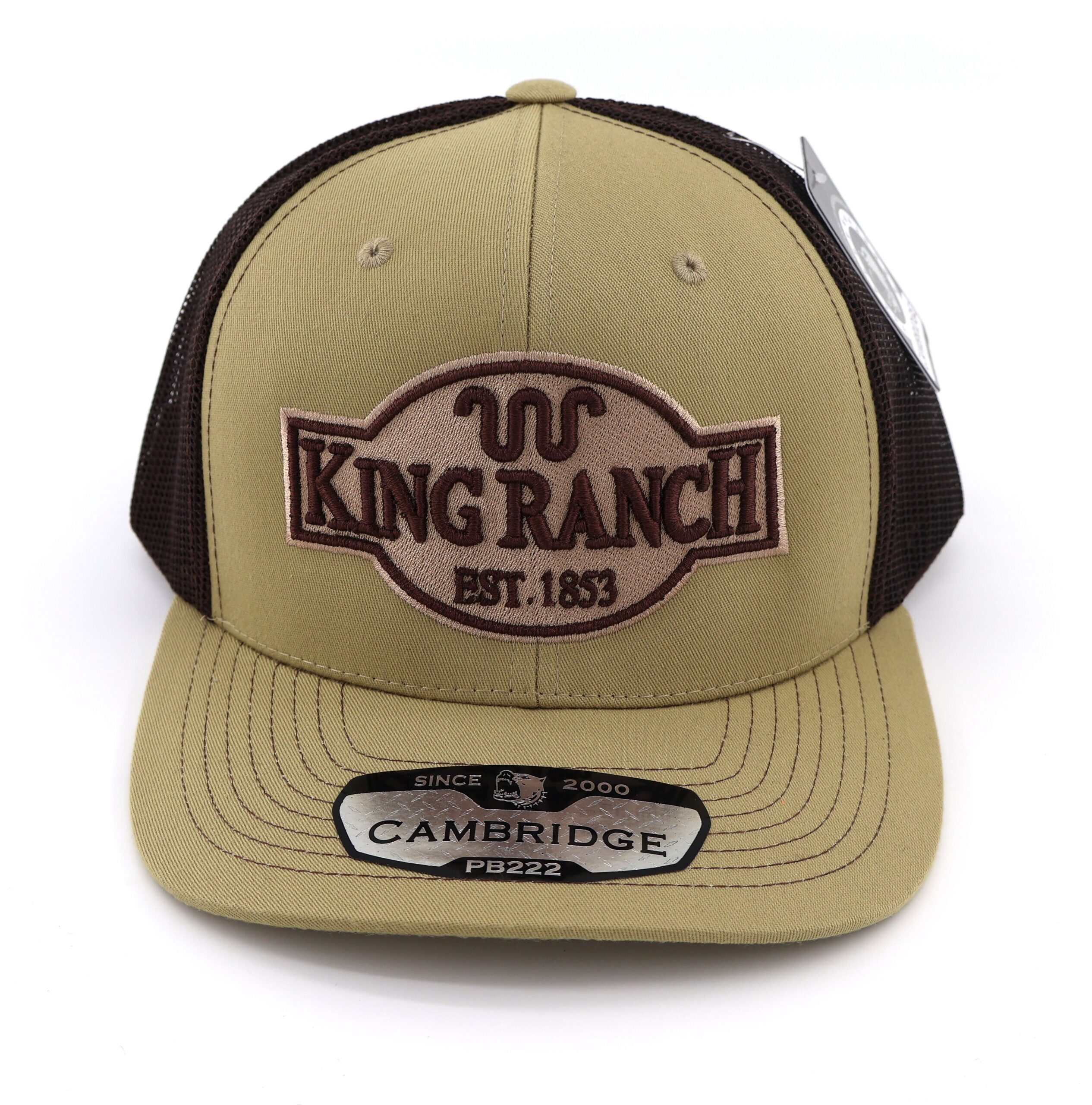 king ranch embroidered 3d puff cap