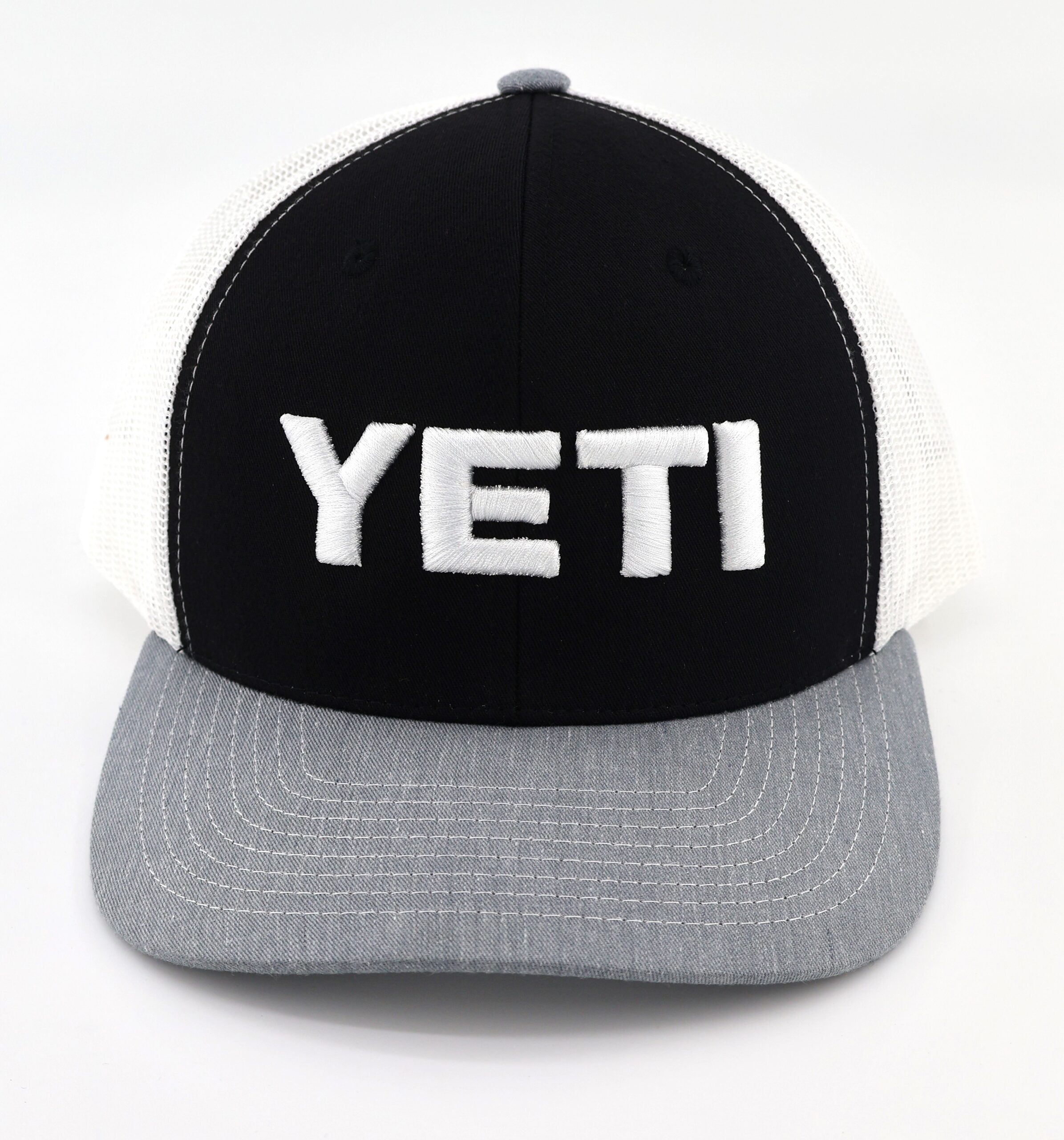 yeti embroidered 3d puff cap