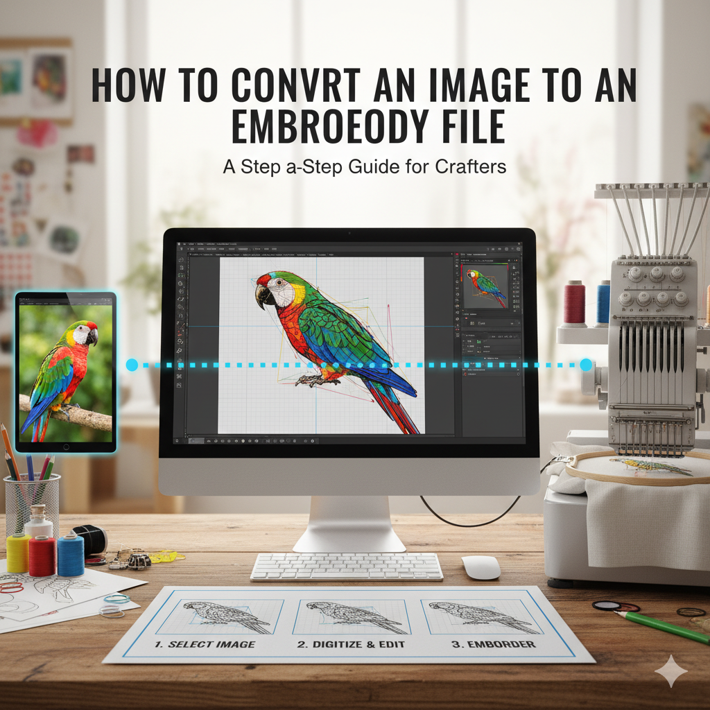 How to Convert an Image to an Embroidery File