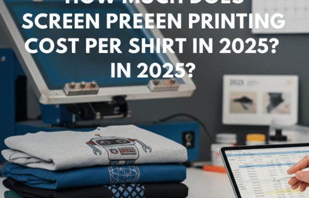 How Much Does Screen Printing Cost Per Shirt? – A Complete Guide by RiseDigitizing