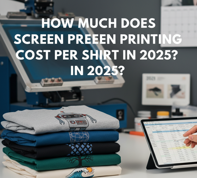 How Much Does Screen Printing Cost Per Shirt? – A Complete Guide by RiseDigitizing
