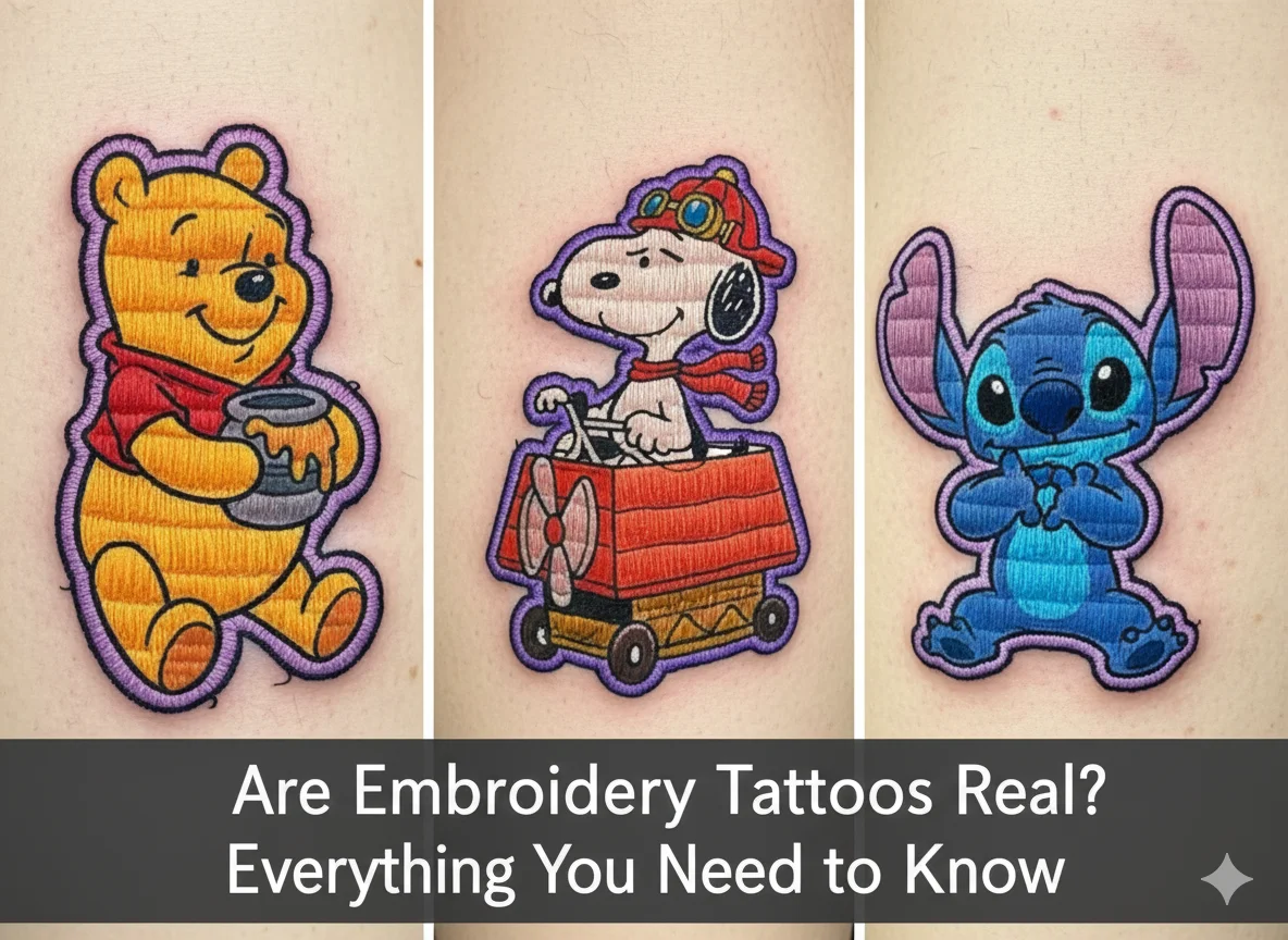 Are Embroidery Tattoos Real? Everything You Need to Know