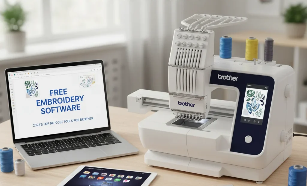 Best Free Embroidery Software for Brother Machines: Top No-Cost Tools in 2025