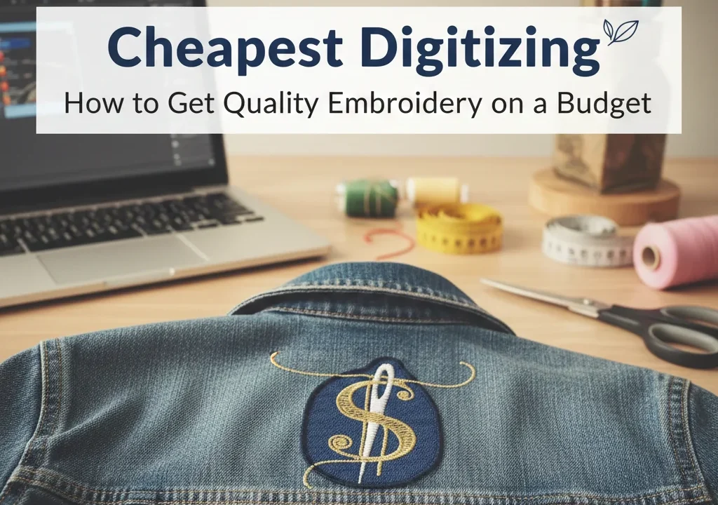 Cheapest Digitizing: How to Get Quality Embroidery on a Budget