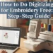 Digitizing for Embroidery Free