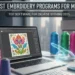 Best Embroidery Programs for Mac