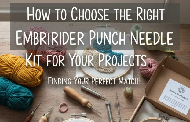 How to Choose the Right Embroidery Punch Needle Kit for Your Projects