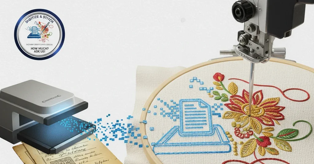How Much Does It Cost to Digitize Documents for Embroidery?