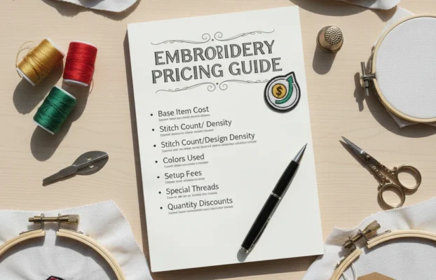 How Much Does It Cost to Get Something Embroidered? A Complete Pricing Breakdown