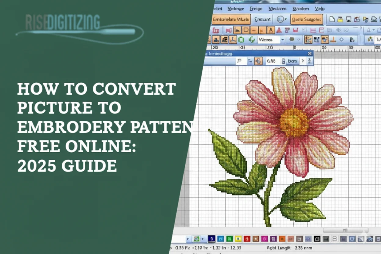 How to Convert Picture to Embroidery Pattern Free Online: 2025 Guide