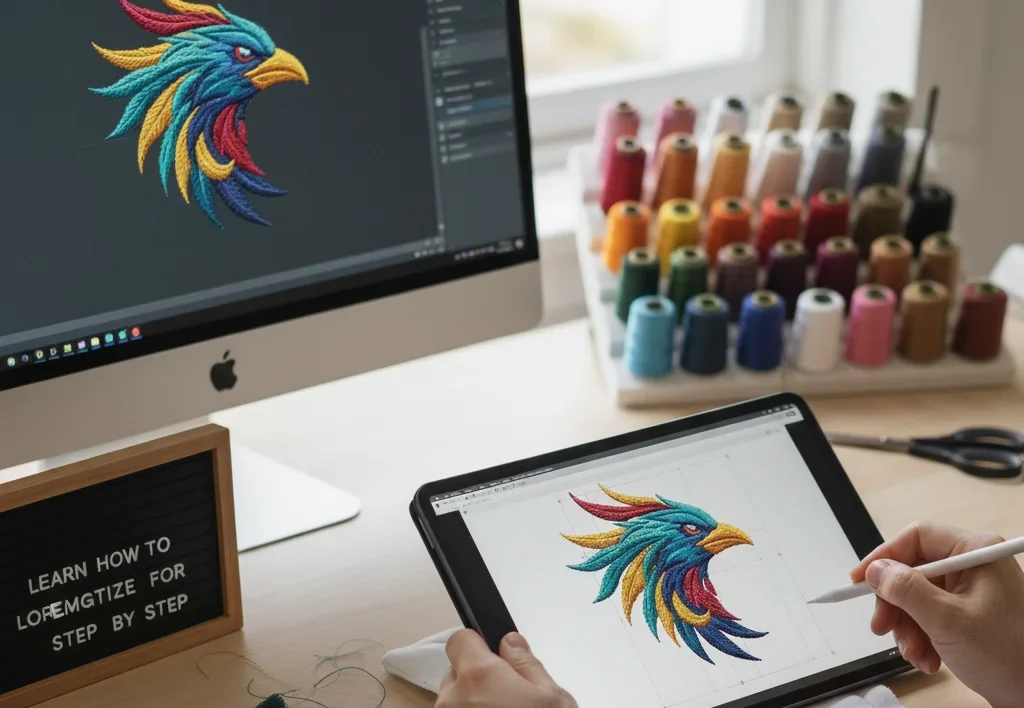 Learn How to Digitize Logo for Embroidery Step by Step