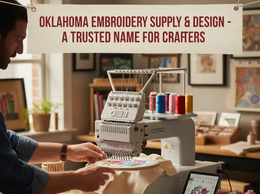 Why Oklahoma Embroidery Supply and Design Is a Trusted Name for Crafters