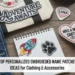Personalized Embroidered Name Patches