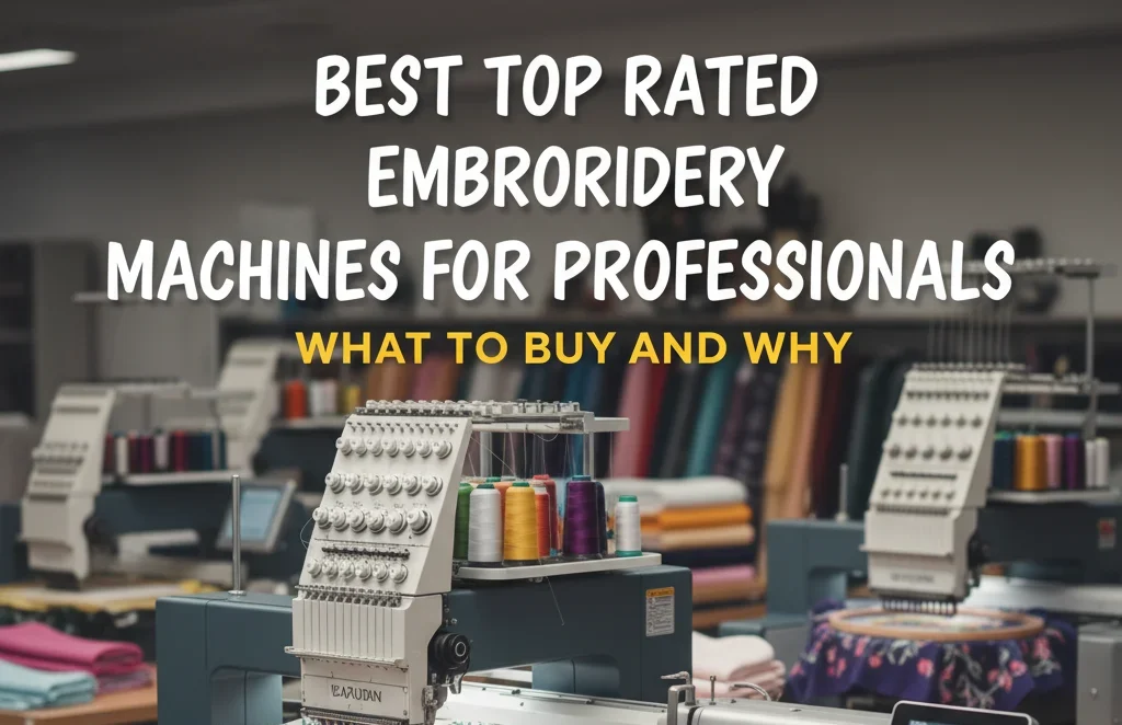 Best Top Rated Embroidery Machines for Professionals: What to Buy and Why