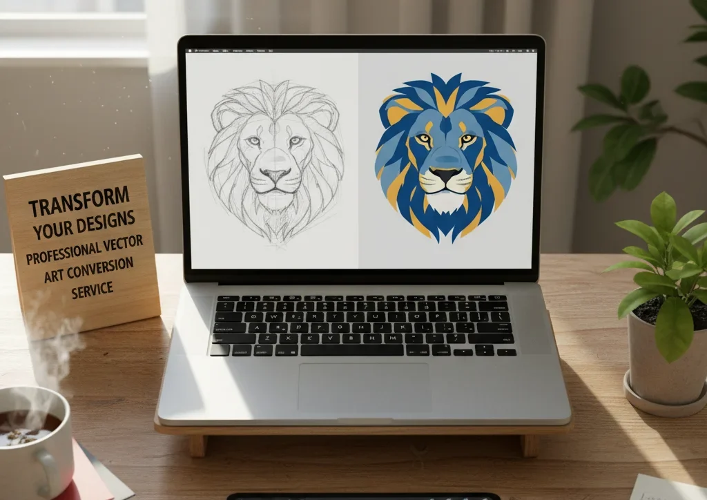 Transform Your Designs with Vector Art Conversion Service