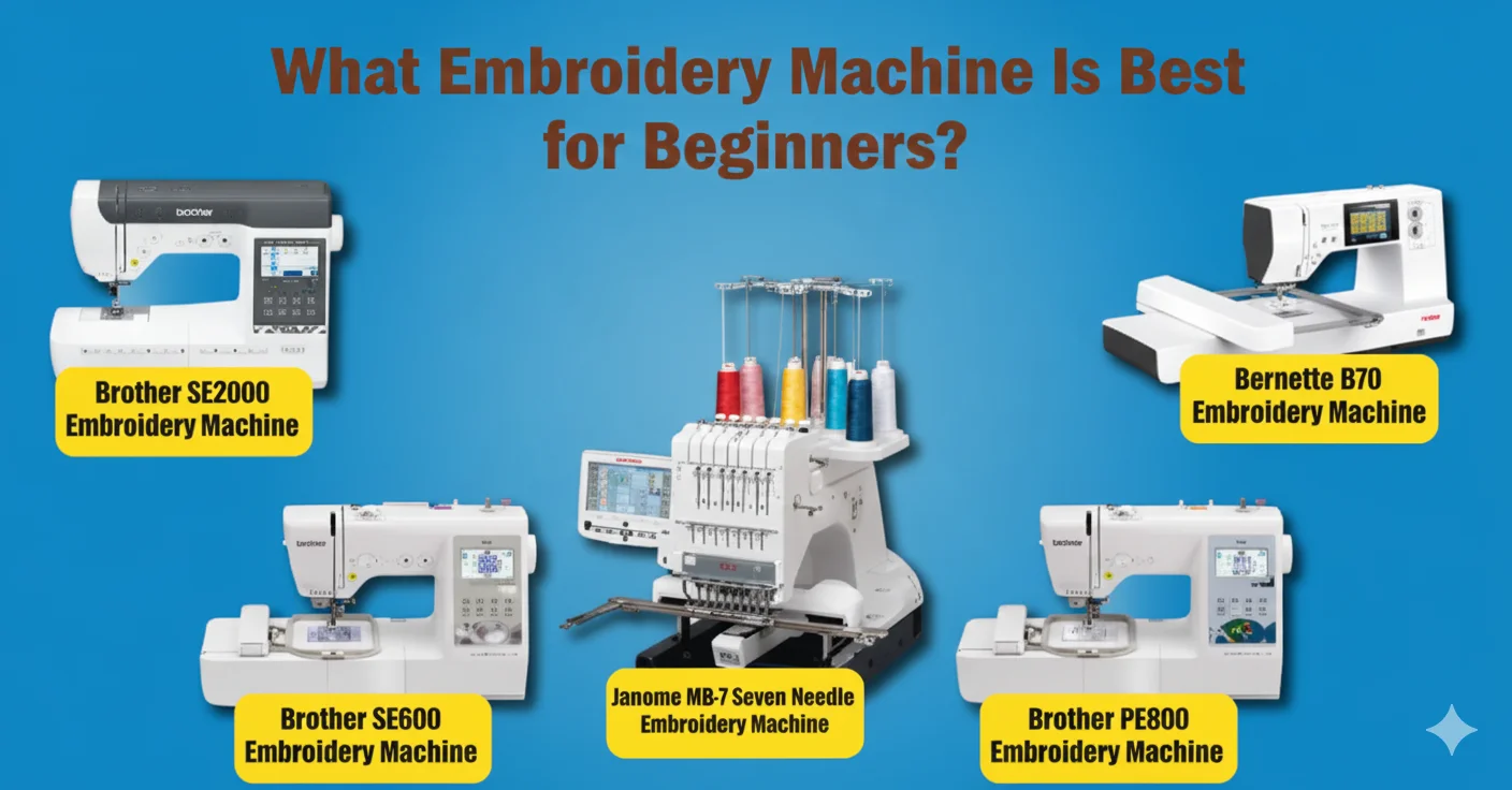 What Embroidery Machine Is Best for Beginners?