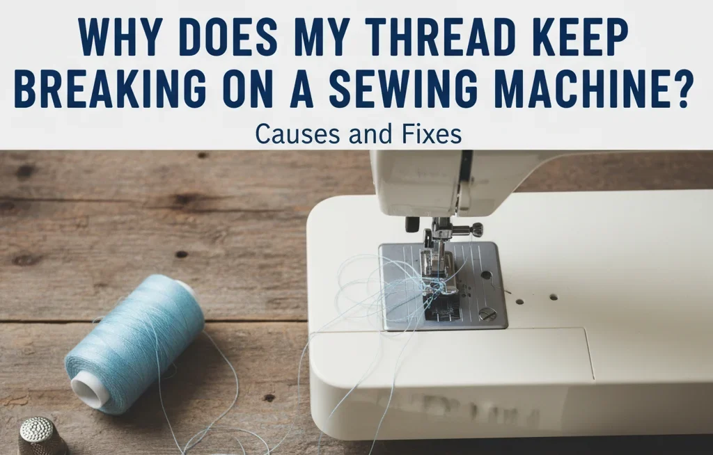 Why Does My Thread Keeps Breaking on a Sewing Machine Causes and Fixes