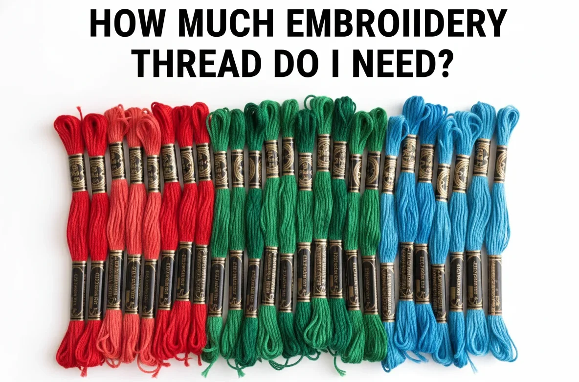 How Much Embroidery Thread Do I Need? A Complete Guide