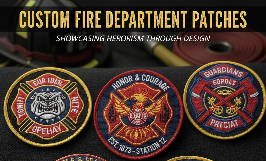 Custom Fire Department Patches: Showcasing Heroism Through Design