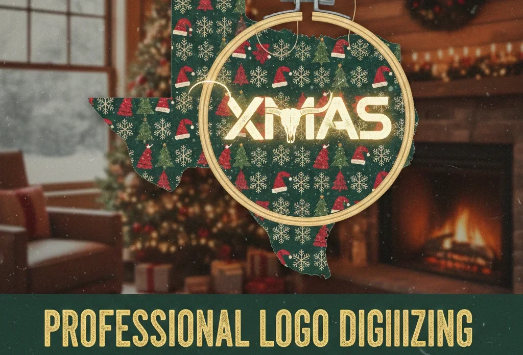 Get Professional Logo Digitizing service Done for the Christmas Rush in Texas