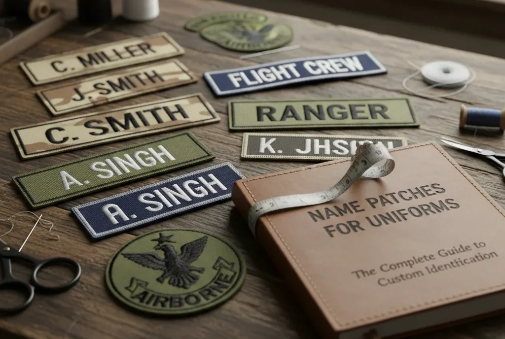 Name Patches for Uniforms: The Complete Guide to Custom Identification