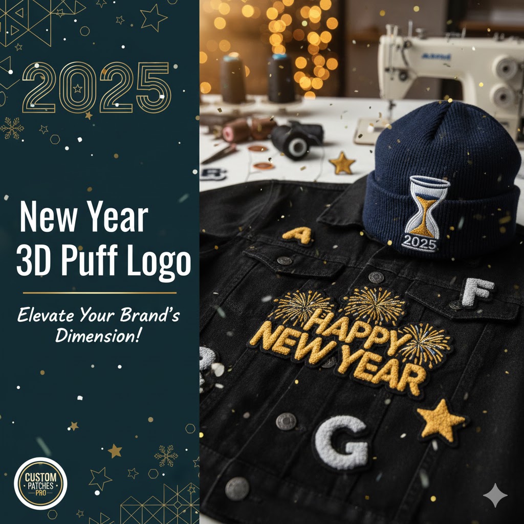 New Year 3D Puff Logo Printing in Texas (2026 Ready!) – Bold, Premium & Fast