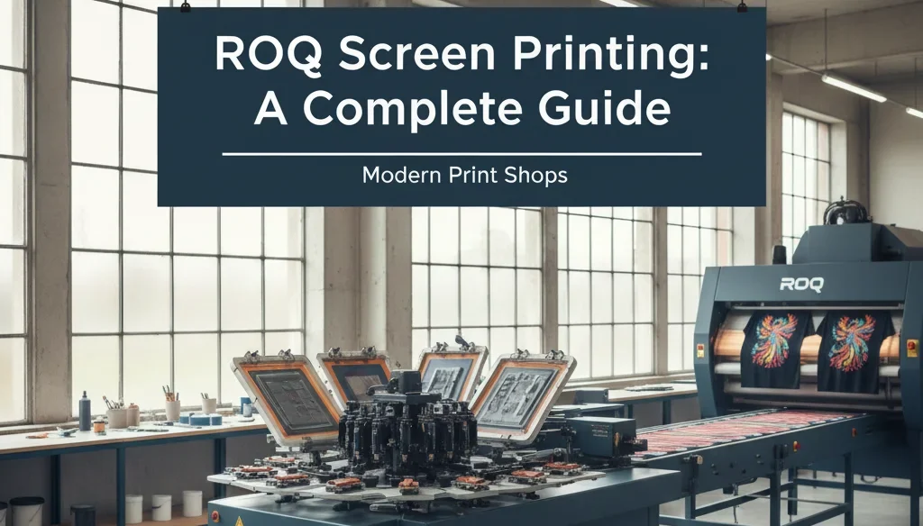 What Is ROQ Screen Printing? A Complete Guide for Modern Print Shops