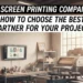 screen printing companies