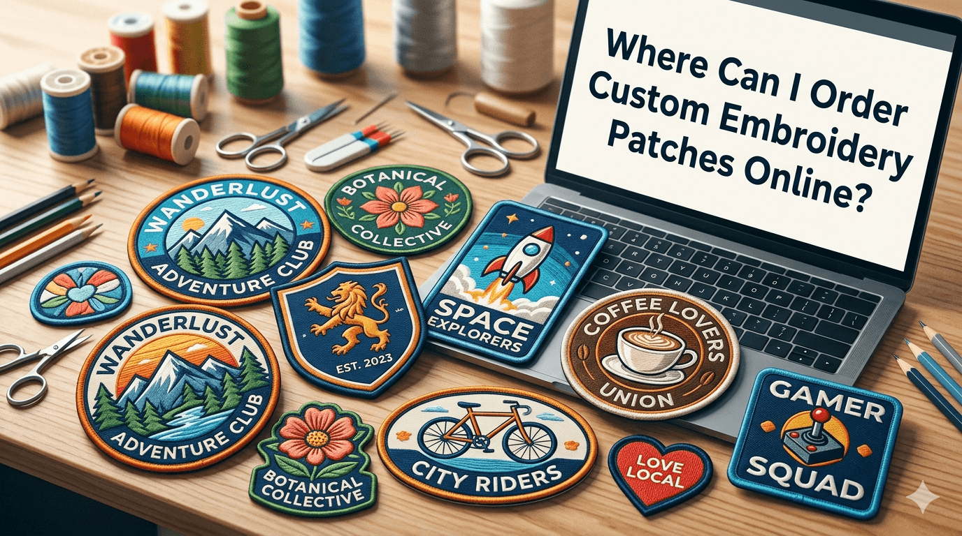 Where Can I Order Custom Embroidery Patches Online? 