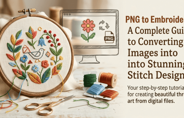 PNG to Embroidery: A Complete Guide to Converting Images into Stunning Stitch Designs
