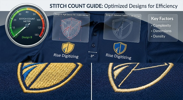 How Many Stitches Should a Logo Have? (Embroidery Stitch Count Guide)