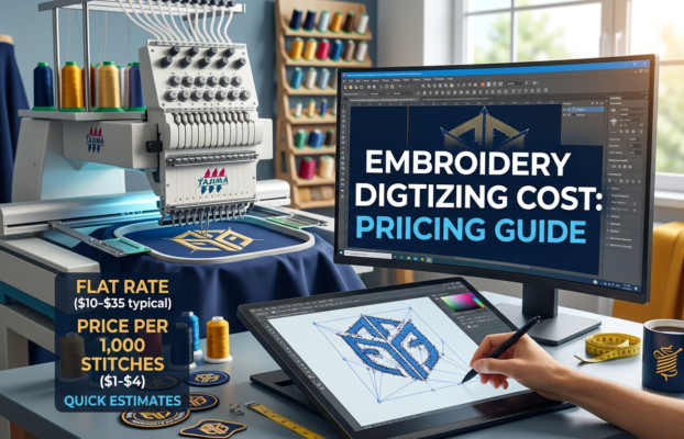 How Much Does Embroidery Digitizing Cost? 2026