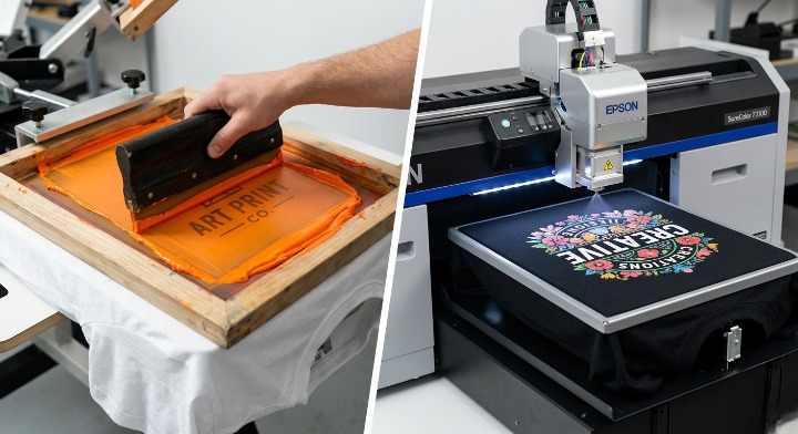 Screen Printing vs DTG Printing: Which Is Better for Bulk Orders?