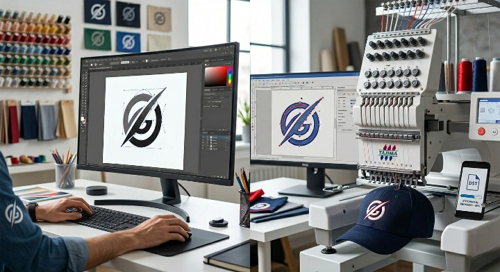 What is the difference between vector conversion and embroidery digitizing?