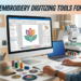 Embroidery Digitizing Tools for Beginners