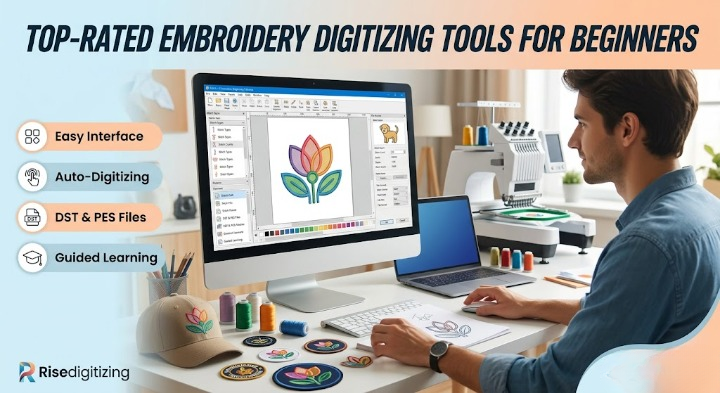 Top-Rated Embroidery Digitizing Tools for Beginners: A Complete Guide