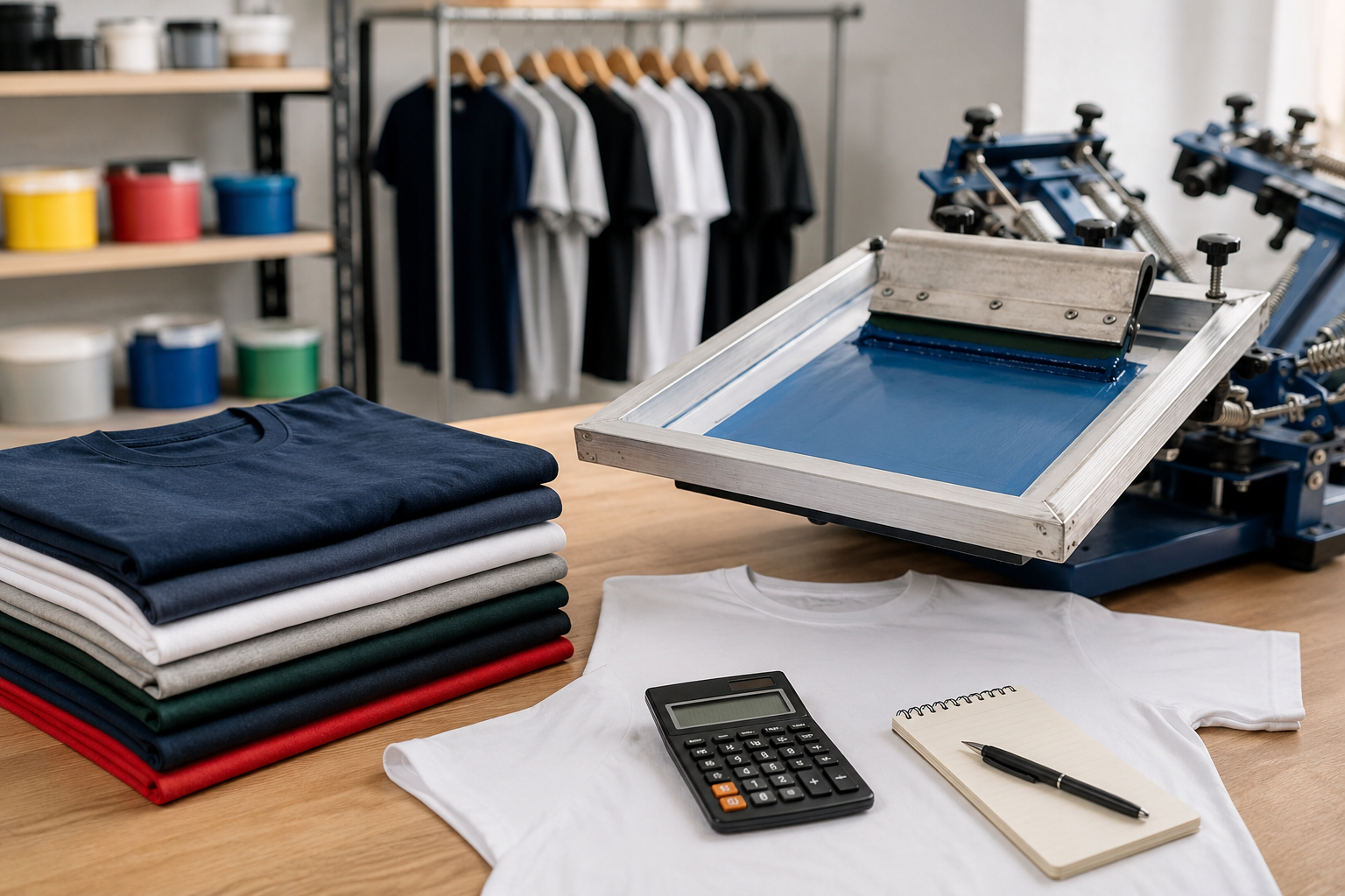 What Is the Average Screen Printing Cost for Small Orders?