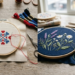 difference between cross stitch and embroidery