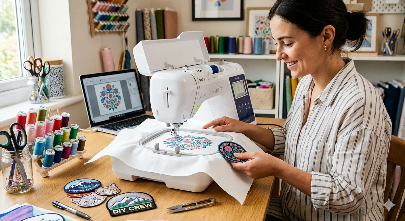 How to Make Embroidered Patches with an Embroidery Machine: A Complete Step-by-Step Guide