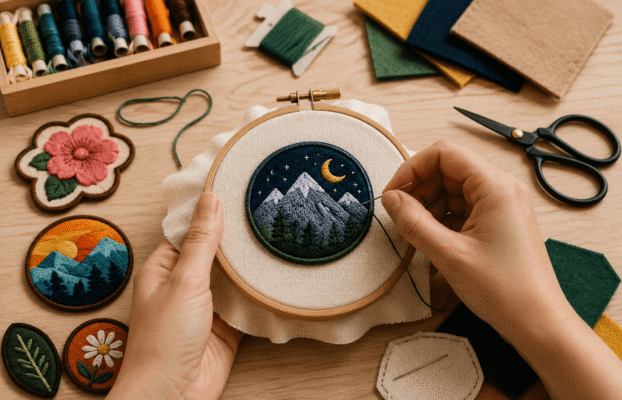 How to Make Embroidery Patches by Hand