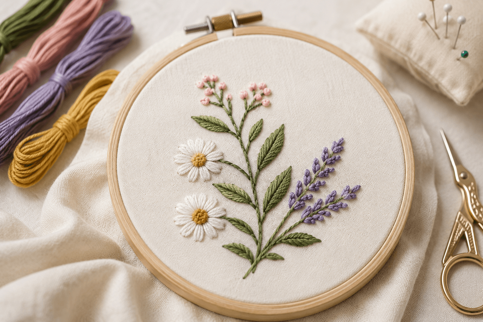How to Make Embroidery Stitches Not Slip