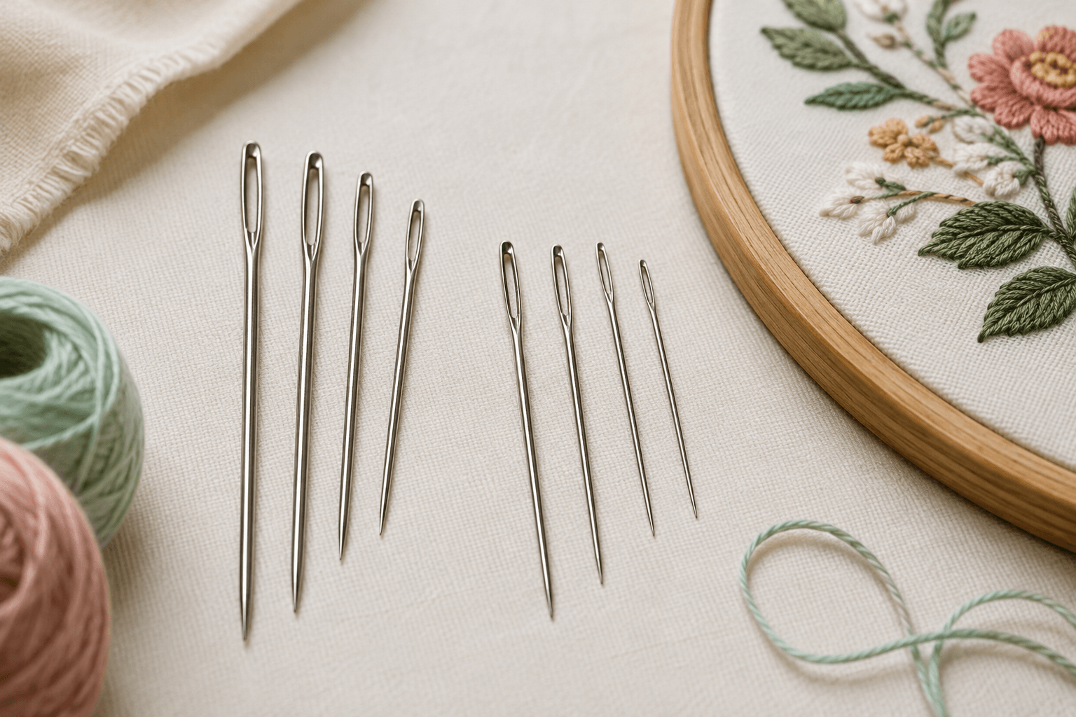 Are Embroidery Needles Different From Sewing Needles?
